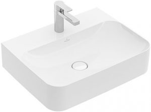 Villeroy et Boch Lavabo avec trop-plein caché Finion 600 x 470 mm (41686)
