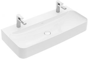 Villeroy et Boch Lavabo double sans trop-plein Finion 1000 x 470 mm (41681)
