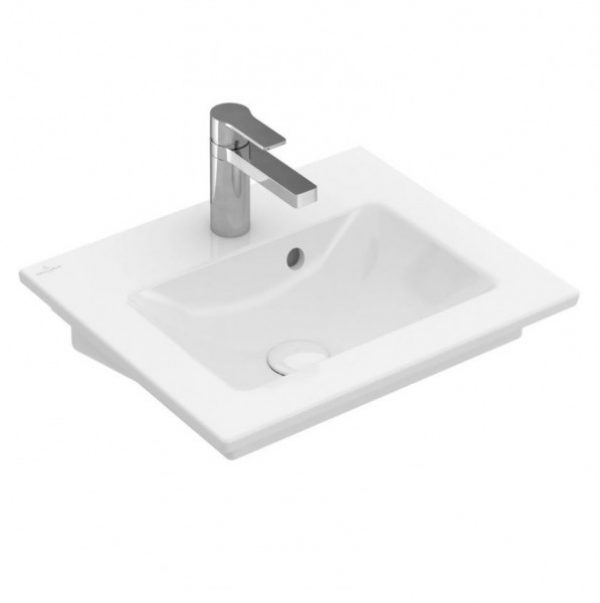 Villeroy et Boch Lave Main Rectangulaire avec trop-plein Venticello 500 x 420 mm 41245