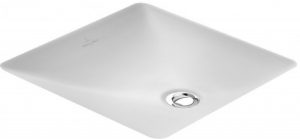 Villeroy et Boch Loop & Friends Vasque à encastrer par le dessous 340 mm x 340 mm (616210)