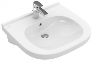 Villeroy et Boch O.novo Lavabo suspendu l x P: 610mm x 550mm (411961)