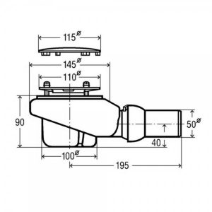 Villeroy et Boch Subway Infinity Bonde Tempoplex Plus (922500)