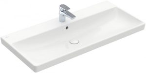 Villeroy et Boch Vivia Lavabo plan de toilette 1000 x 490 mm Blanc (4117A5)