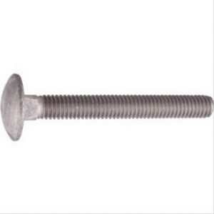 Vis bois Inox tête ronde, collet carré Japy 6×50 – boîte de 50