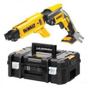 Visseuse A Placo Dewalt Dcf620Nt 18 V Li Ion Chargeur Pour Vis A Bande En Coffret T Stack Machine Nue