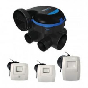 VMC simple flux hygroréglable Aldes EasyHome Premium avec gaines