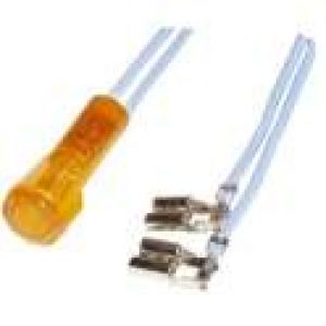 Voyant orange D.10mm à cosses