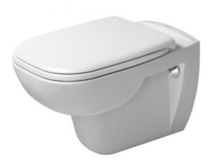 WC Suspendu Duravit D-Code à fond creux Blanc Hygiene Glaze 2535092000