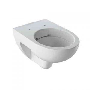 WC Suspendu Geberit Renova Sans Bride Fond Creux 355x340x540mm Blanc
