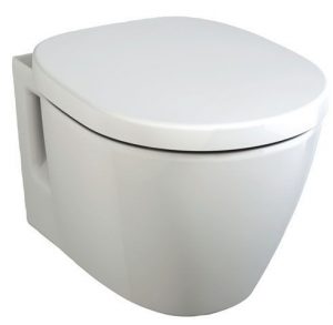 WC Suspendu Ideal Standard Connect compact Blanc Alpin E8018