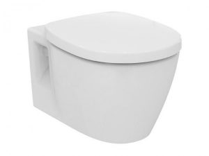 WC Suspendu Ideal Standard Connect Ideal + Blanc Alpin Sans Bride