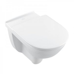 WC Suspendu Villeroy et Boch O.Novo Vita Cuvette à fond creux sans bride  4695R0