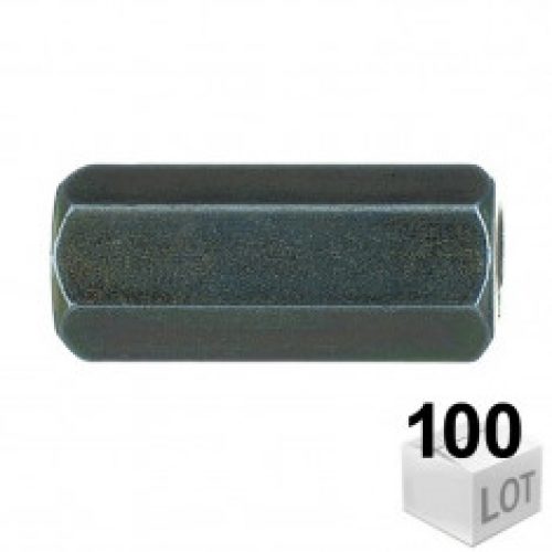 100 Raccords de jonction Femelle-Femelle 7×150 – 30mm