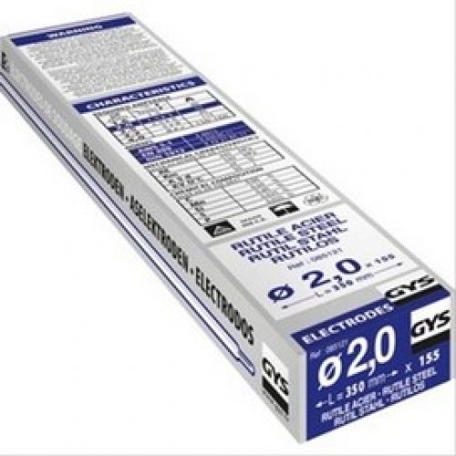 150 électrodes traditionnelle acier rutilé Ø2mm