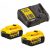 2 batteries XR – 18V – 5 Ah – et chargeur DCB115P2-QW