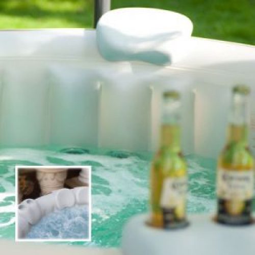 2 repose têtes + support verres double