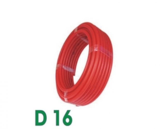 240m Tube PER nu Somatherm Rouge Ø16 Pex A