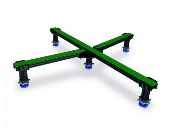 5 Pieds de Receveur de Douche 900x900mm Kaldewei