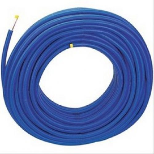 50m Tube multicouche gainé Comap MultiSKIN4 bleu Ø20 ext