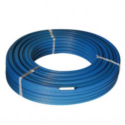 50M Tube multicouche isolé bleu – Ø16×2,0 – Alu 0,4mm – Henco