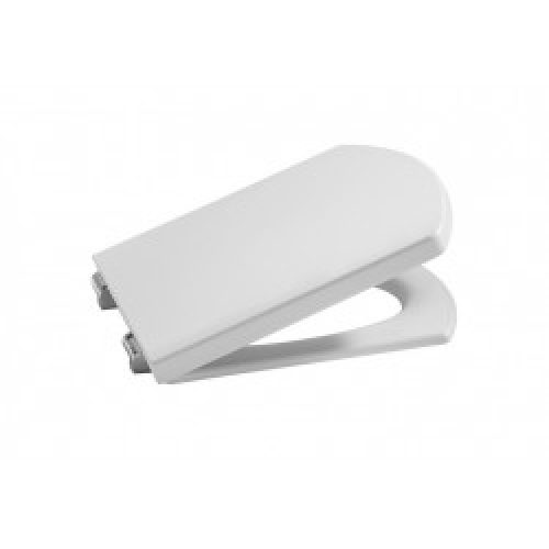 Abattant double laqué frein de chute Silencio Blanc pour WC – ROCA Hall A80162C004
