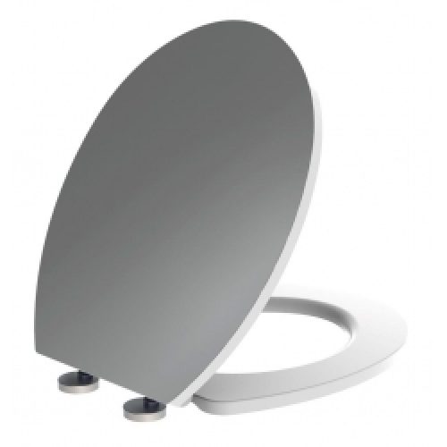 ABATTANT KRISTAL GRIS