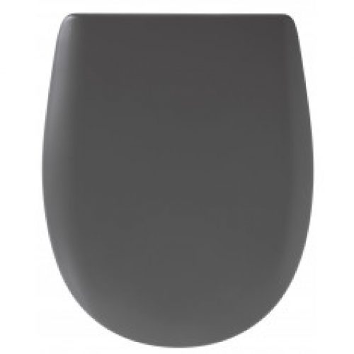 Abattant WC Ariane Carbone Mat – descente assistée – déclipsable