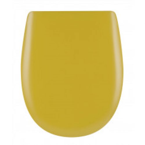 Abattant WC Ariane Jaune Souffre mat – descente manuelle et déclipsable – Olfa