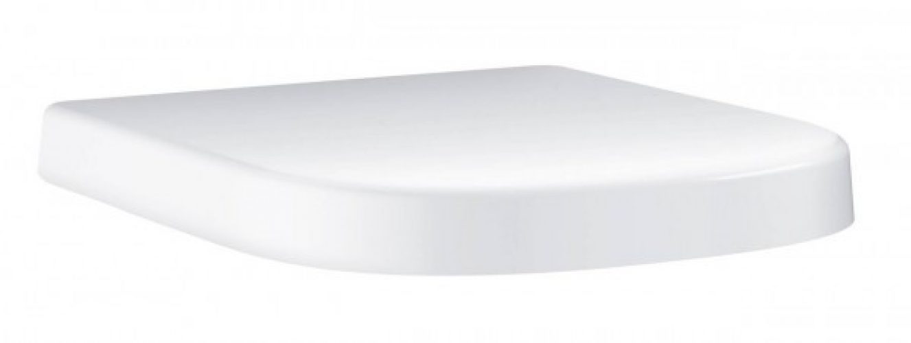 Abattant WC Carré Grohe Euro Ceramic compact Blanc Alpin Duroplast