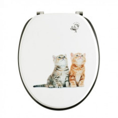 Abattant WC DECO Bois chatons –  Wirquin Pro 20721504