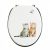 Abattant WC DECO Bois chatons –  Wirquin Pro 20721504