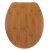 Abattant wc en bois naturel BAMBOO – WIRQUIN