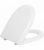 Abattant WC EVID, standard en thermoplast, blanc