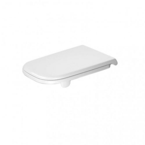 Abattant WC Standard Duravit D-Code Vital personnes à mobilité réduite Blanc Duroplast 0060410000