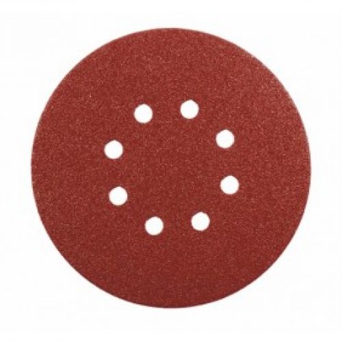 Abrasifs disques 6 trous papier corindon auto-agrippants KP508510 E