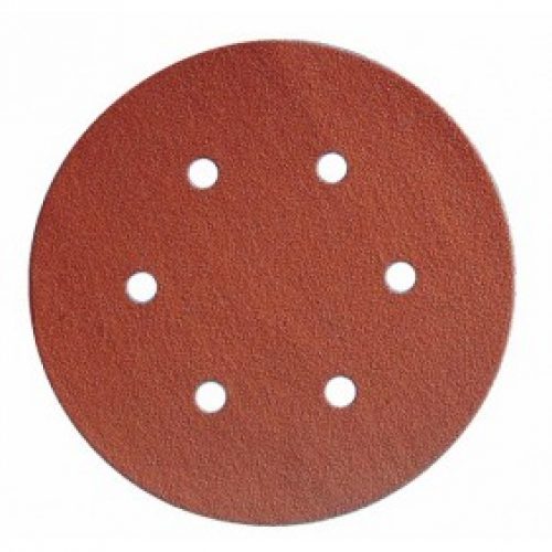 Abrasifs disques papier anti-encrassant perforés 6 trous KP 131