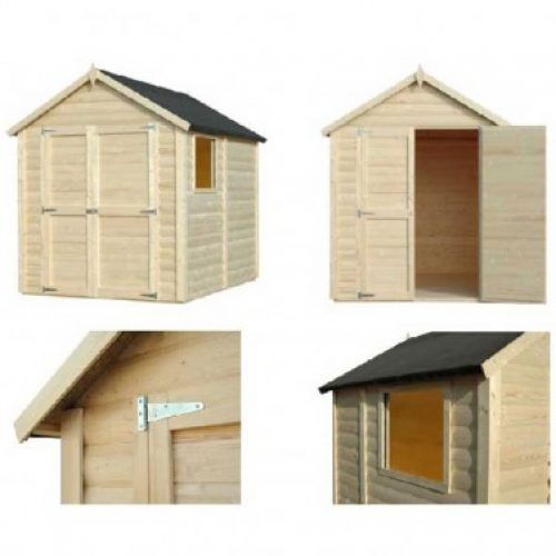 Abri de jardin en bois BALTIC Blockhouse 4.33m²