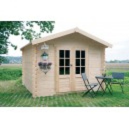 Abri de jardin en bois GERA 6.15 m2 – Ep. 19 mm