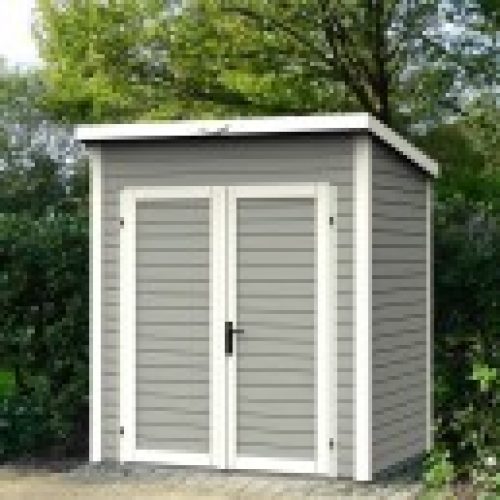 Abri de jardin en bois nordique SKUR 3 peint 3.03 m2