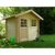 Abri de jardin en bois SARAN 5.9 m2 Ep. 28 mm