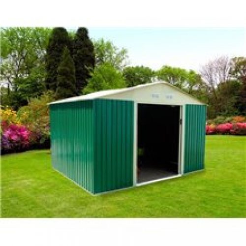 Abri de jardin en métal 7,74m² Bristol vert…
