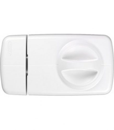 ABUS Verrou a bouton 7010 W EK blanc