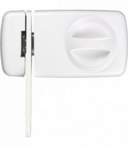 ABUS Verrou a bouton 7030 W EK blanc
