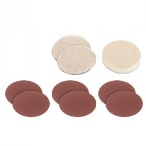Accessoires pour polisseuse – 9 pièces