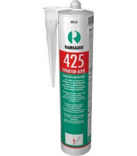Acrylique à structure 425 blanc pour remplir les fentes et réparer les dommages 310ml