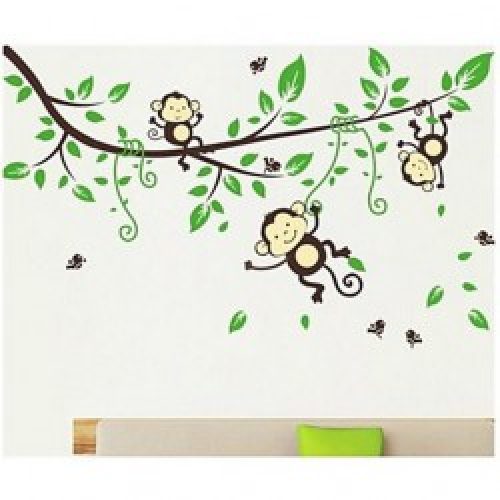 Affiche murale Bébé singe