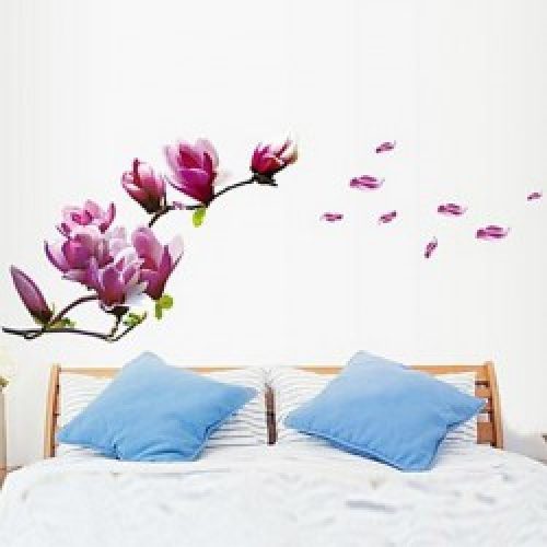 Affiche murale Fleurs violette