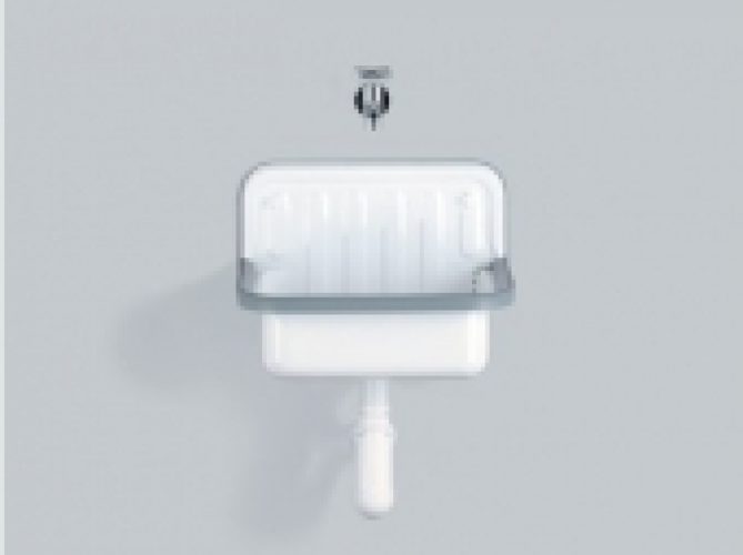 Alape – Évier de vidage, 412 x 273 mm, AG.STAHLFORM412