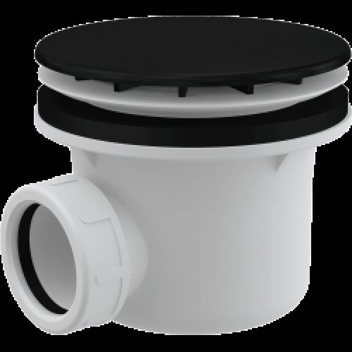 AlcaPlast Bonde+ siphon de douche (A49BLACK)