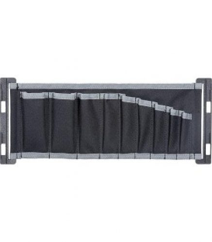 amenagement avec 9 pochettes pour malette outil et montage Serie 200